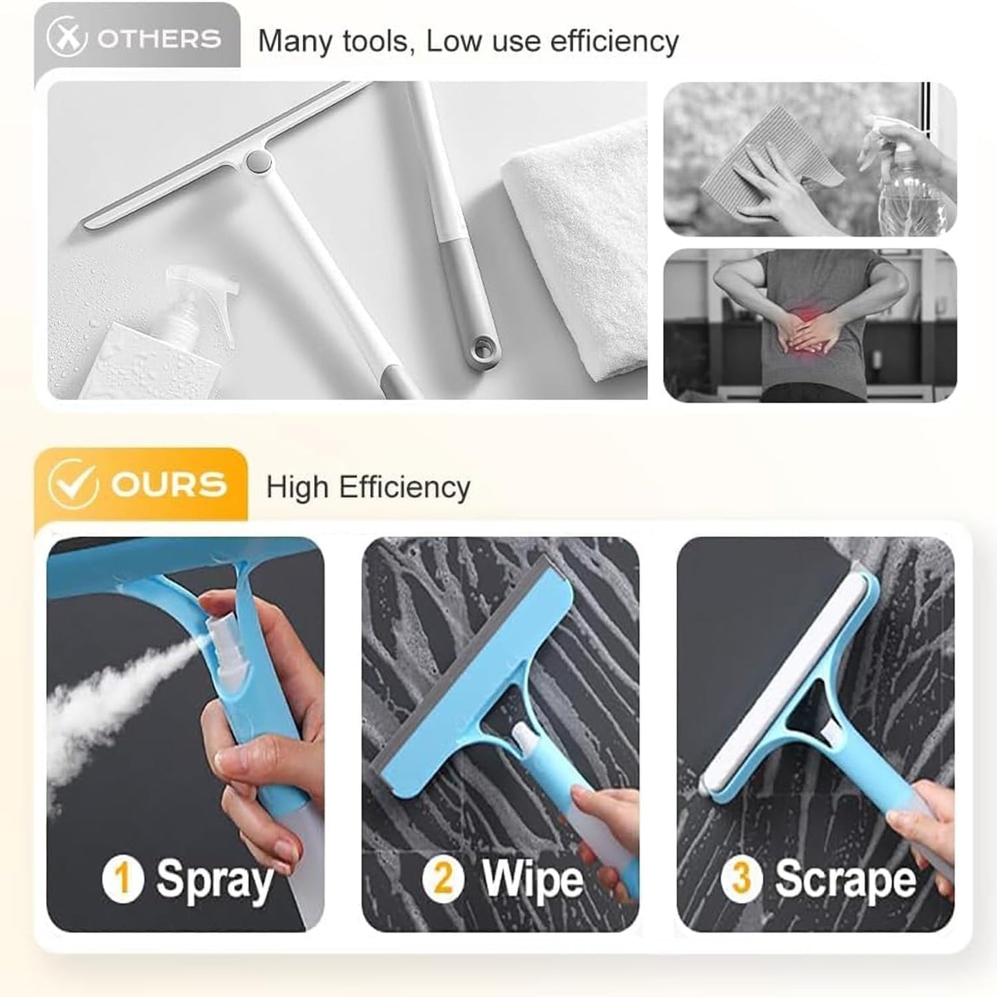 🧼 2-in-1 Spray Window Cleaner