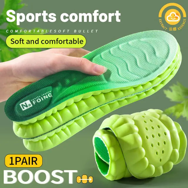4D Cloud Comfort Insoles β Shock Absorbing & Deodorizing Cushion Pads