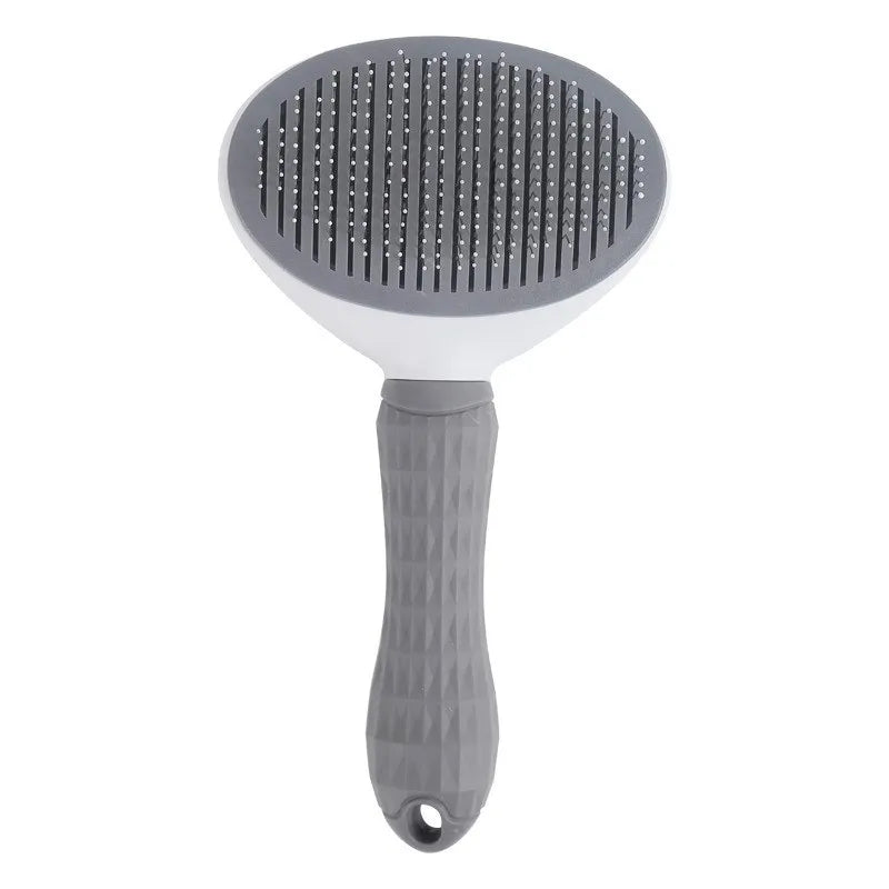 🐶✨ Self-Cleaning Pet Grooming Brush
