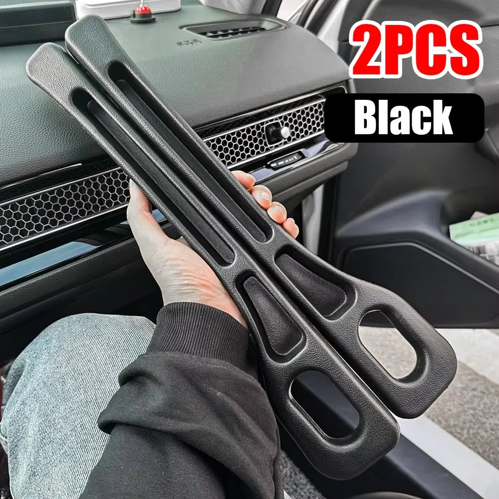 2PCS Car Seat Gap Filler β Anti-Drop Foam Pads (Black)