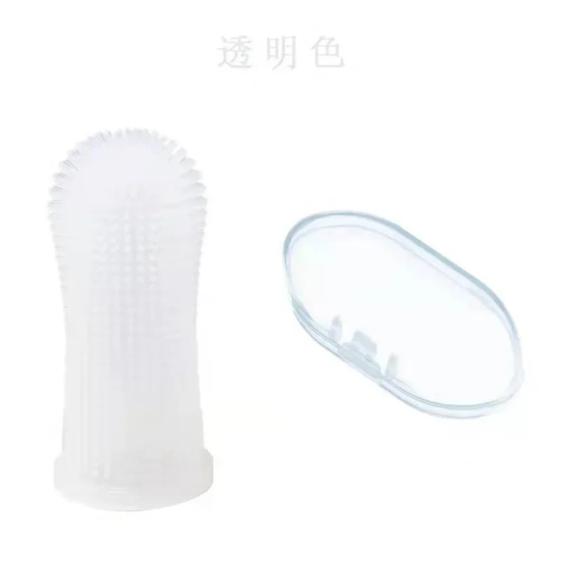 🦷 Pet Finger Toothbrush