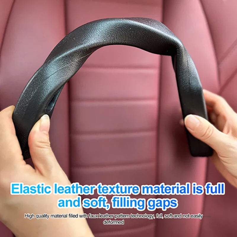 2PCS Car Seat Gap Filler β Anti-Drop Foam Pads (Black)