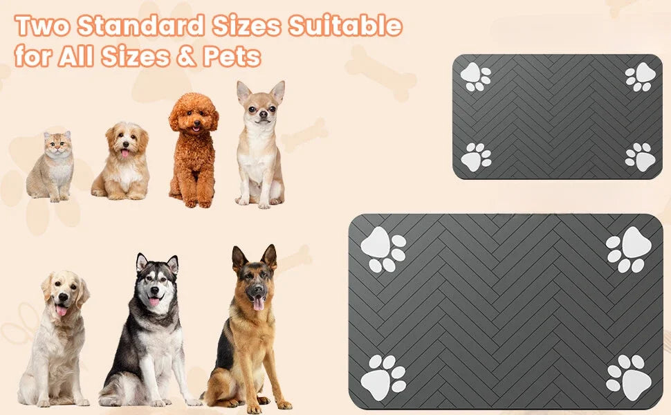 πΎ Waterproof Pet Feeding Mat