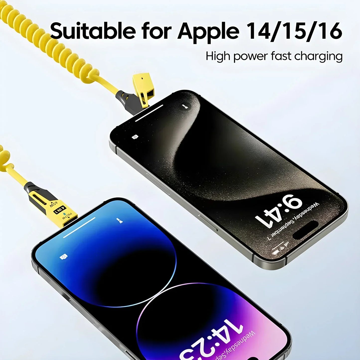 β‘ Spring Fast Charger Cable (65W)