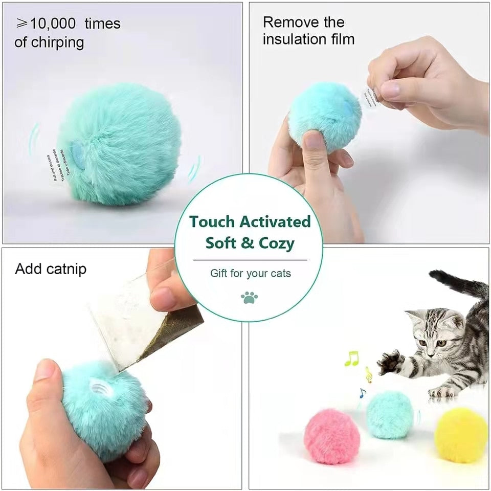 πΎ Smart Rolling Pet Toy Ball