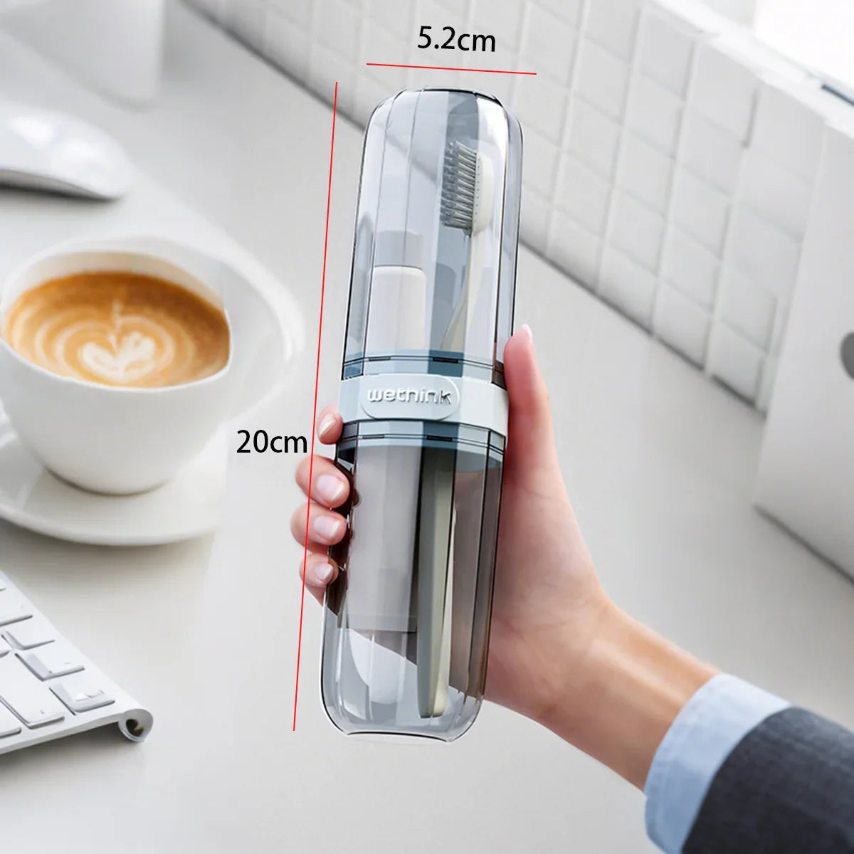 🪥 Travel Toothbrush Holder Case