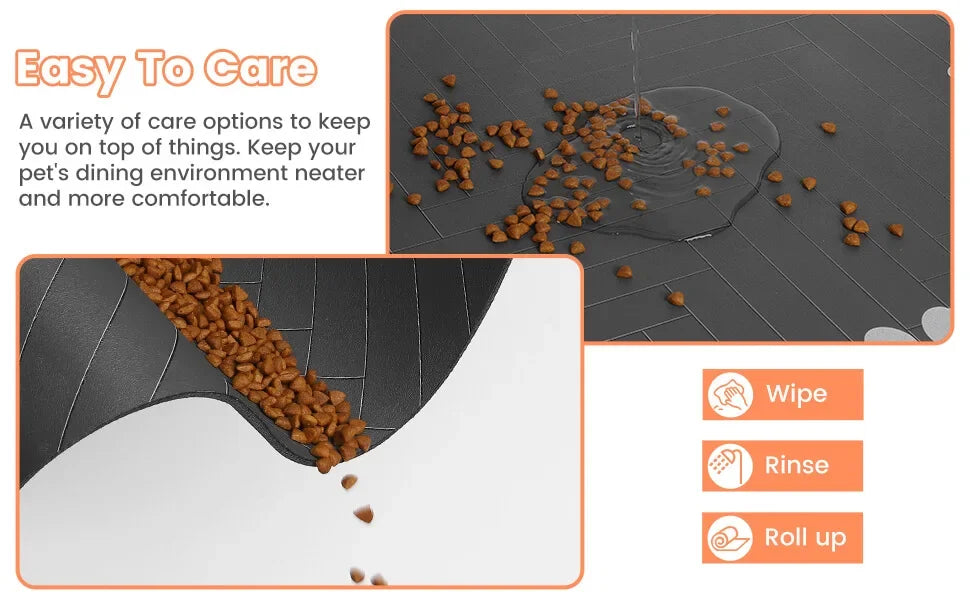 πΎ Waterproof Pet Feeding Mat
