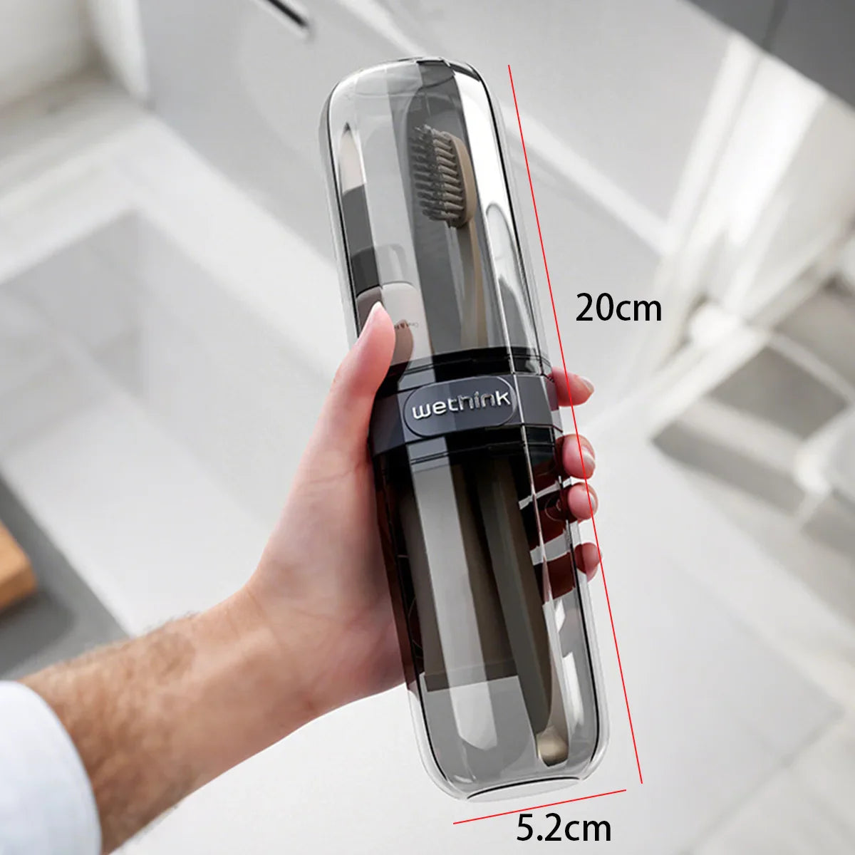 🪥 Travel Toothbrush Holder Case