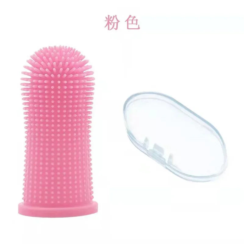 🦷 Pet Finger Toothbrush