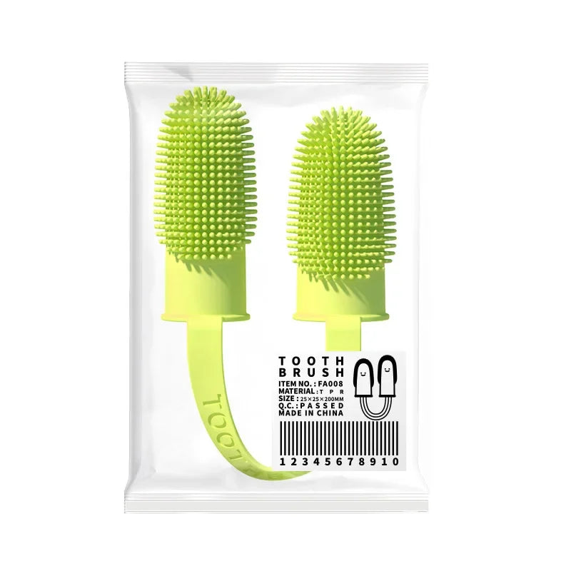 🦷 Pet Finger Toothbrush