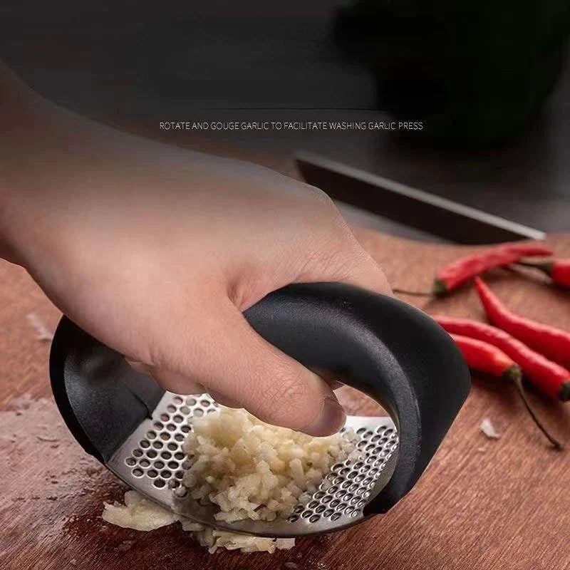 ๐ง Stainless Steel Garlic Crusher