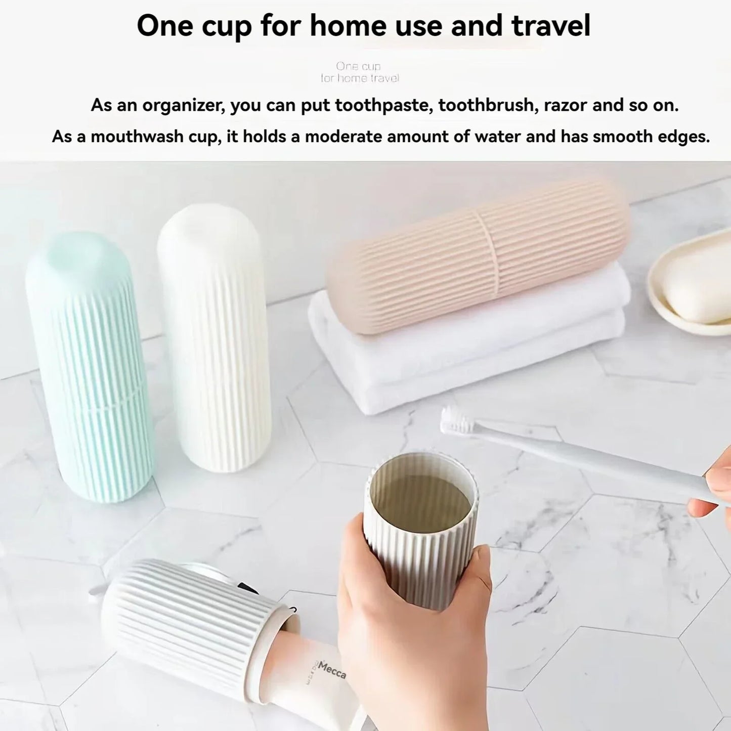 🪥 Travel Toothbrush Holder Case
