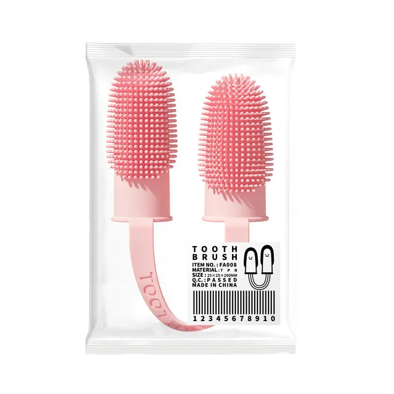 🦷 Pet Finger Toothbrush