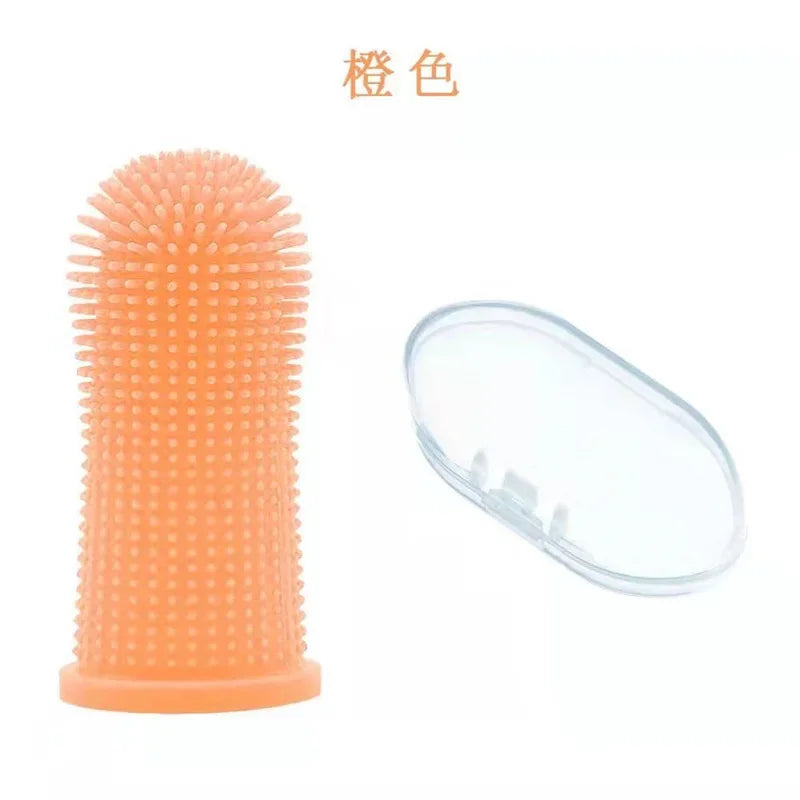 🦷 Pet Finger Toothbrush
