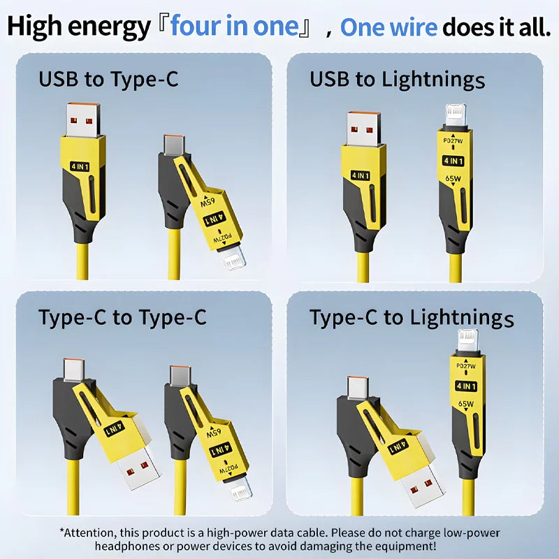 β‘ Spring Fast Charger Cable (65W)