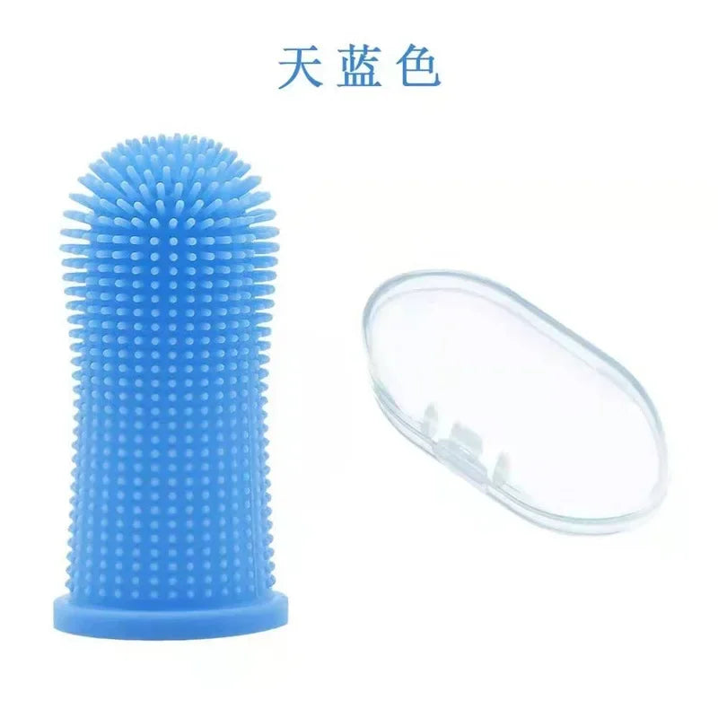 🦷 Pet Finger Toothbrush