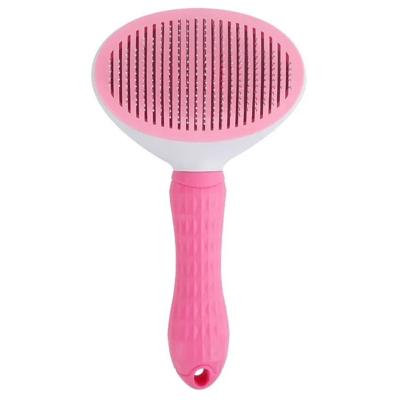 🐶✨ Self-Cleaning Pet Grooming Brush