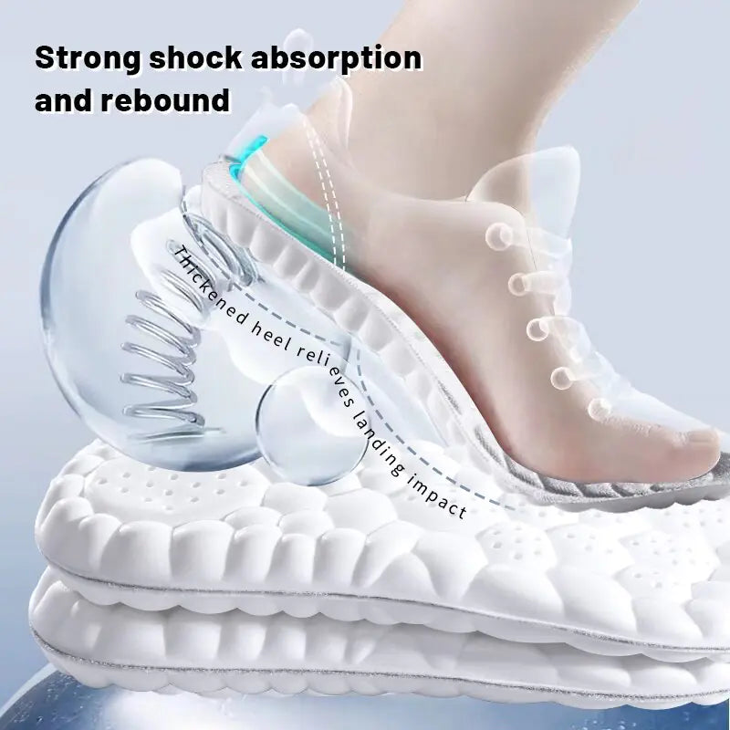 4D Cloud Comfort Insoles β Shock Absorbing & Deodorizing Cushion Pads