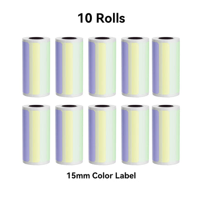 Compact Thermal Mini Printer - Portable Bluetooth Inkless Sticker Maker for Creative DIY Photo Printing