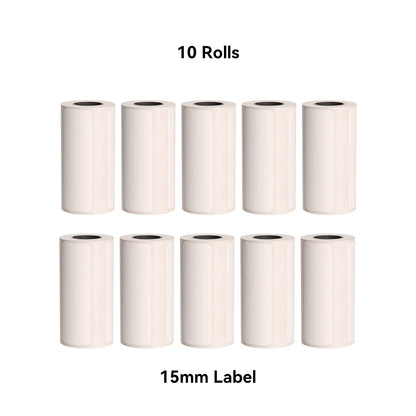 Compact Thermal Mini Printer - Portable Bluetooth Inkless Sticker Maker for Creative DIY Photo Printing