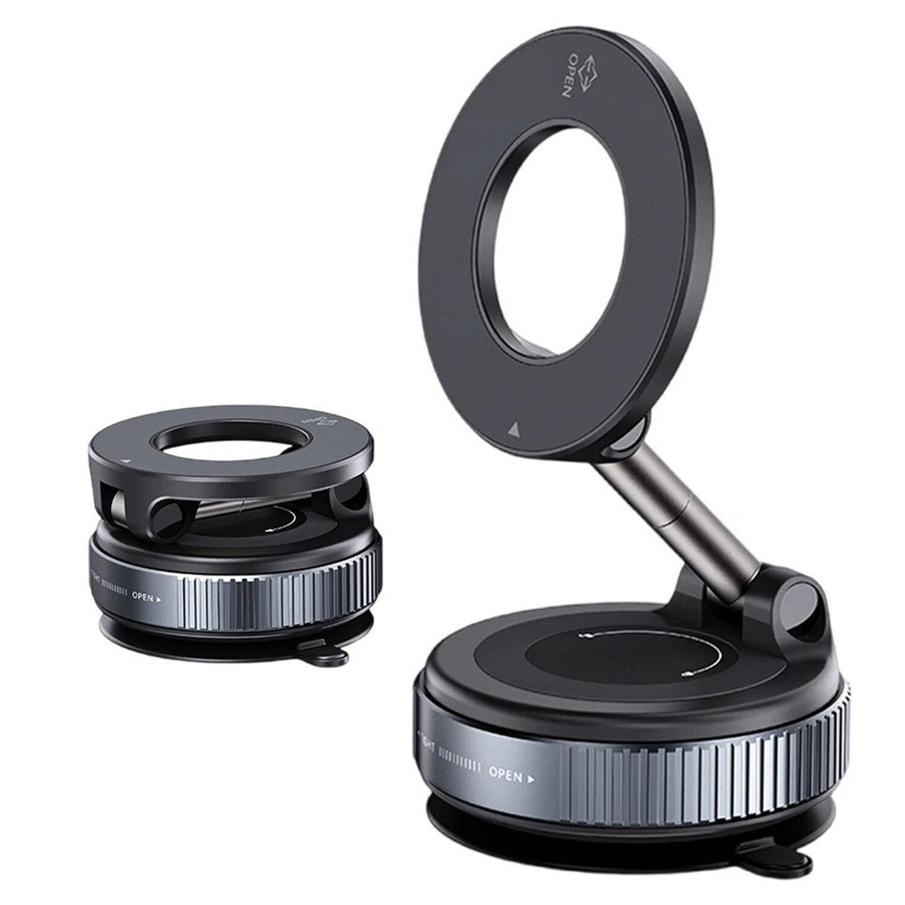 Revolutionary 360° Magnetic Suction Cup Car Phone Holder - Secure and Adjustable for Ultimate Convenience