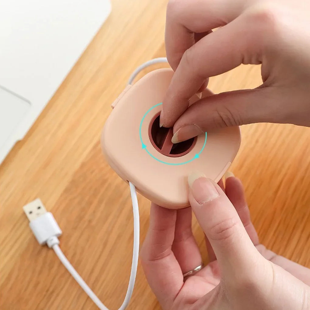 Revolutionary Portable Round USB Cable Winder – Your Ultimate Small Cable Organizer for Effortless Charging and Data Management