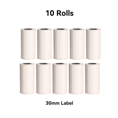 Compact Thermal Mini Printer - Portable Bluetooth Inkless Sticker Maker for Creative DIY Photo Printing