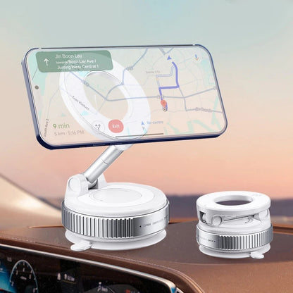 Revolutionary 360° Magnetic Suction Cup Car Phone Holder - Secure and Adjustable for Ultimate Convenience