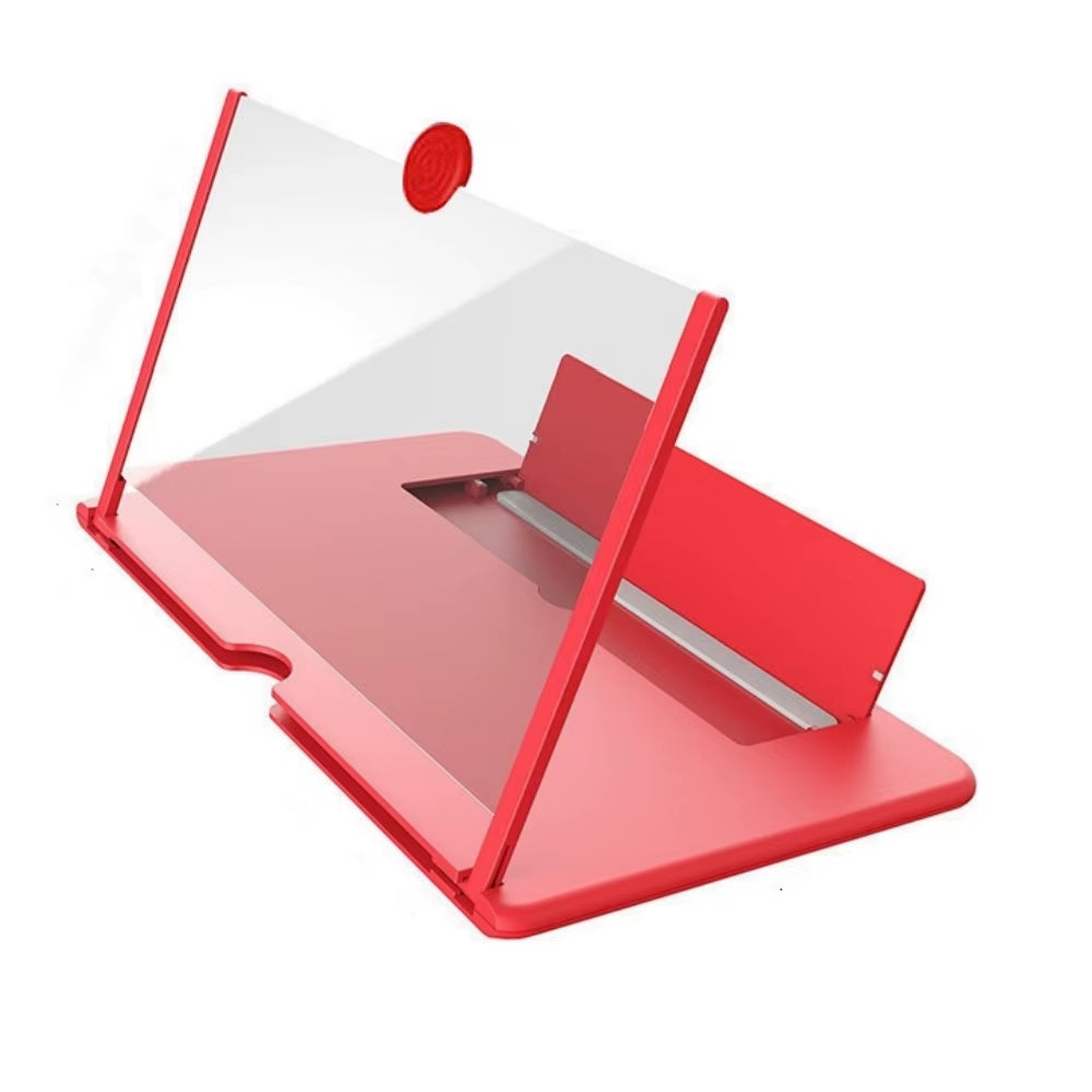 Experience Movies Like Never Before with Our 10/12 Inch Folding Mobile Phone Screen Magnifier and Stand - Perfect for HD Video Amplification!