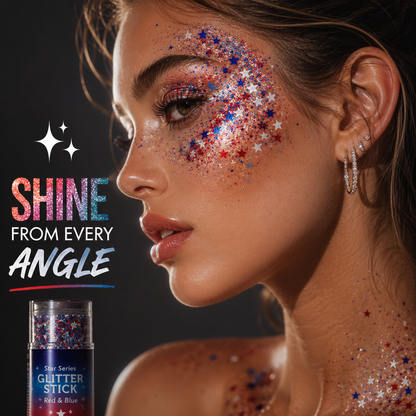 4th of July Glitter Roll