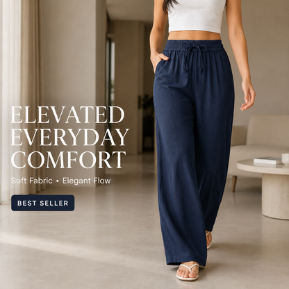 Linen Feel Pants