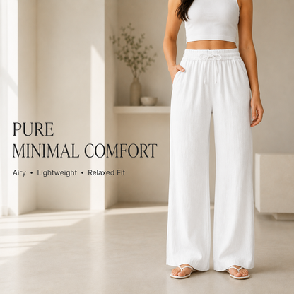 Linen Feel Pants