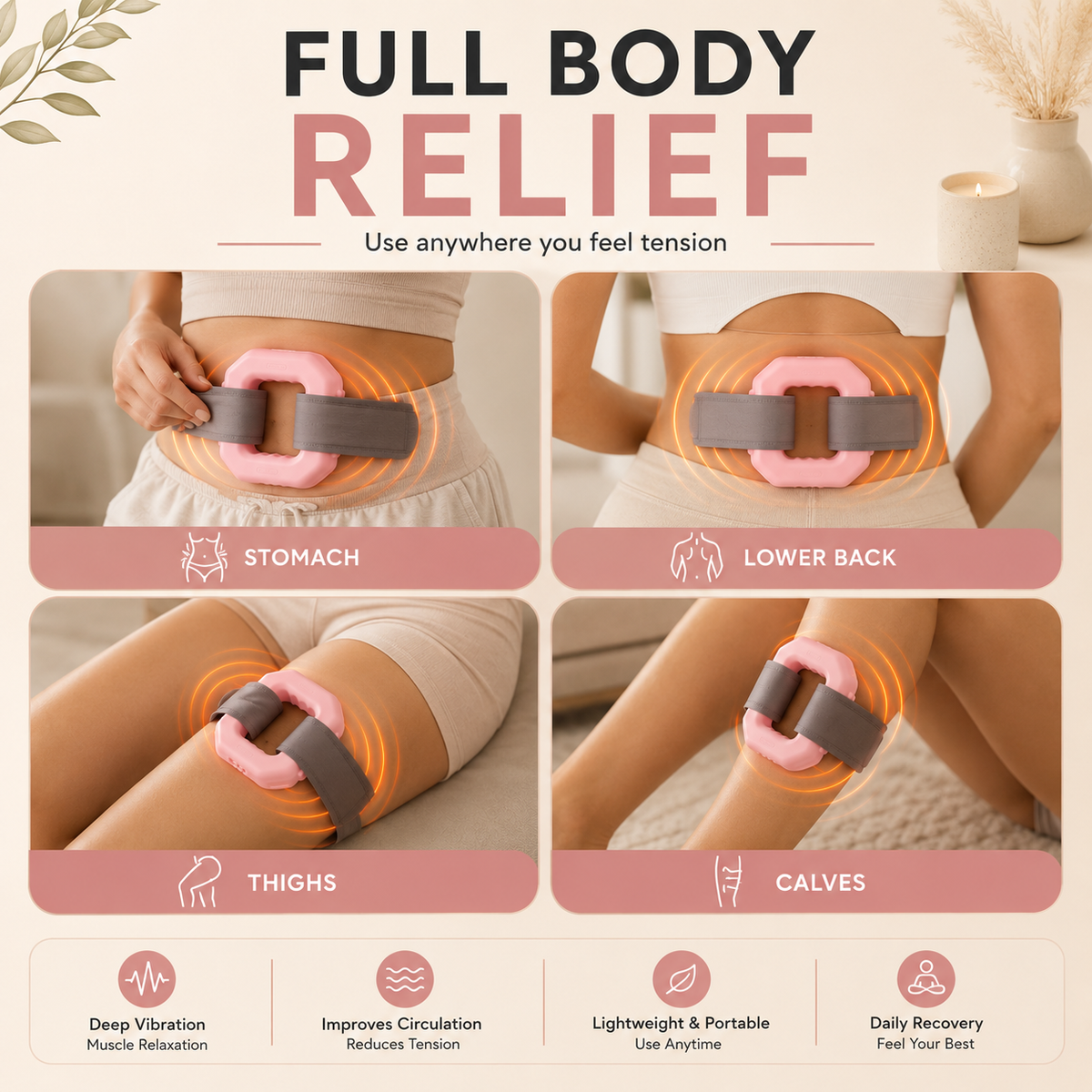 FasciaFlow™ Recovery Massager