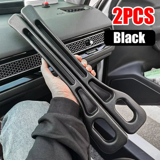 2PCS Car Seat Gap Filler – Anti-Drop Foam Pads (Black)