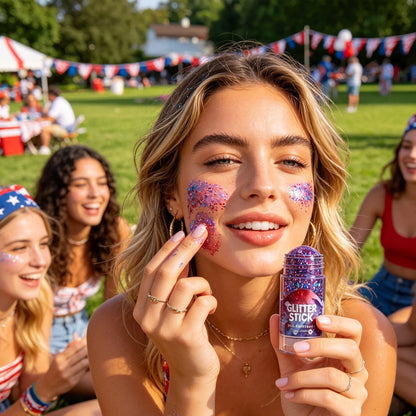 4th of July Glitter Roll