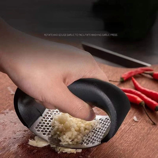 🧄 Stainless Steel Garlic Crusher